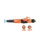 Conector automático con grifo