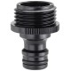 3/4" Zweiwege Hahnstück