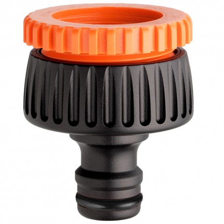 Multi threaded tap connector