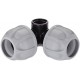Ø 1” elbow connector F. 3/4” thread