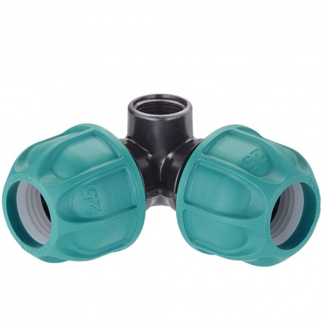 Gomito Ø 3/4” filetto femmina 1/2”