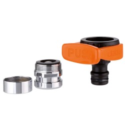 Nez de robinet de 3/4” à raccord rapide