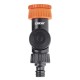 1” - 3/4” angled tap connector