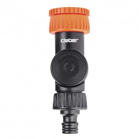 1” - 3/4” angled tap connector