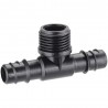 3 vías con rosca 1/2” (15- 21mm) (2 piezas)