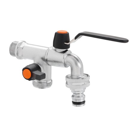 Rubinetto Metal 1/2" con deviatore