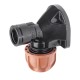 Wandplatte Ø 20 mm Gewinde 1/2" F