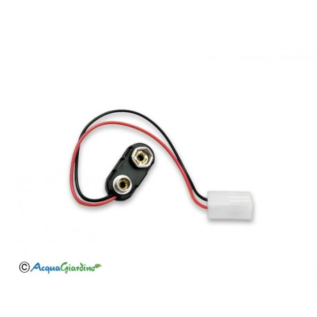 Pile 9V câble série Aquauno PLUS - Aquadue Duplo