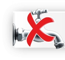 Sans nécessiter d'un robinet